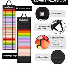 Cargar imagen en el visor de la galería, Organizador para almacenar rollos y hojas de vinil Vertical