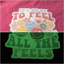 Cargar imagen en el visor de la galería, Vinil TEXTIL de impresion inkjet BRILLA EN LA OSCURIDAD