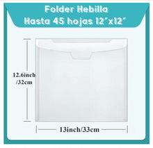 Cargar imagen en el visor de la galería, Folders de Almacenamiento para hojas de 12x12 pulgadas