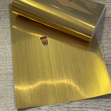 Cargar imagen en el visor de la galería, Viniles Adhesivos de impresion para inkjet Holografico, Dorados y Plateados