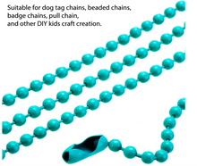 Cargar imagen en el visor de la galería, Cadena de Metal de Bola