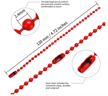 Cargar imagen en el visor de la galería, Cadena de Metal de Bola