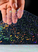 Cargar imagen en el visor de la galería, Film Laminado Adhesivo Holográfico Transparente
