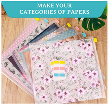 Cargar imagen en el visor de la galería, Folders de Almacenamiento para hojas de 12x12 pulgadas