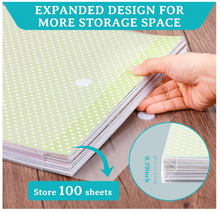 Cargar imagen en el visor de la galería, Folders de Almacenamiento para hojas de 12x12 pulgadas