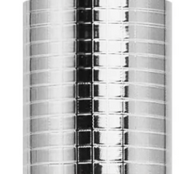 Cargar imagen en el visor de la galería, Combo de VInil Adhesivo Texturizado Mosaico Metalico