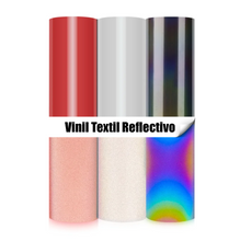 Cargar imagen en el visor de la galería, Vinil TEXTIL Reflectivo
