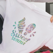 Cargar imagen en el visor de la galería, Vinil Holografico TEXTIL