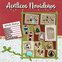 Cargar imagen en el visor de la galería, Acrilico Navideño
