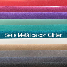 Cargar imagen en el visor de la galería, Viniles Adhesivos Metálicos con Glitter