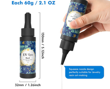 Cargar imagen en el visor de la galería, Resina UV de Tipo duro transparente 30g