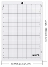 Cargar imagen en el visor de la galería, Tapete de corte 8x12 marca LIDEART para Cameo PORTRAIT