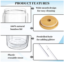 Cargar imagen en el visor de la galería, Snow Globe Can Glass (Vaso Tipo Lata de Vidrio DOBLE PARED)