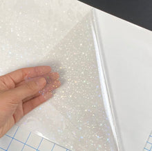 Cargar imagen en el visor de la galería, Film Laminado Adhesivo Holográfico Transparente
