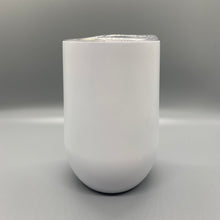 Cargar imagen en el visor de la galería, Vaso metálico (wine tumbler) mediano 8oz.