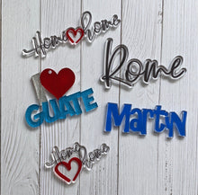 Cargar imagen en el visor de la galería, Figuras en Acrílico Transparente