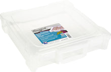 Cargar imagen en el visor de la galería, Caja organizadora portátil de 12 x 12 pulgadas con asa
