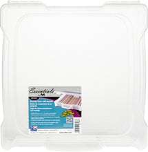 Cargar imagen en el visor de la galería, Caja organizadora portátil de 12 x 12 pulgadas con asa
