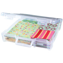 Cargar imagen en el visor de la galería, Caja organizadora portátil de 12 x 12 pulgadas con asa
