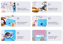 Cargar imagen en el visor de la galería, Resina UV de Tipo duro transparente
