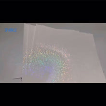 Cargar y reproducir el video en el visor de la galería, Film Laminado Adhesivo Holográfico Transparente
