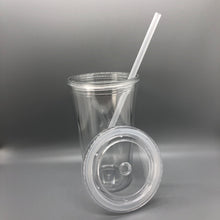 Cargar imagen en el visor de la galería, Vaso plástico transparente Doble Pared
