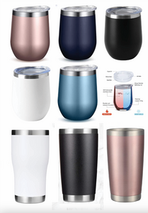 Premium! Wine Tumblers de Acero Inoxidables e Isolados