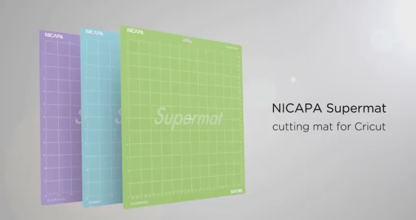 SUPERMAT 10x veces más duradero. Tapete de corte 12x12 para CRICUT mar –  Perfect Cut Vinyl
