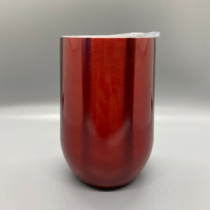 Vaso metálico (wine tumbler) mediano 8oz.